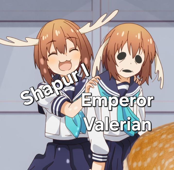 Shapur I Emperor Valerian