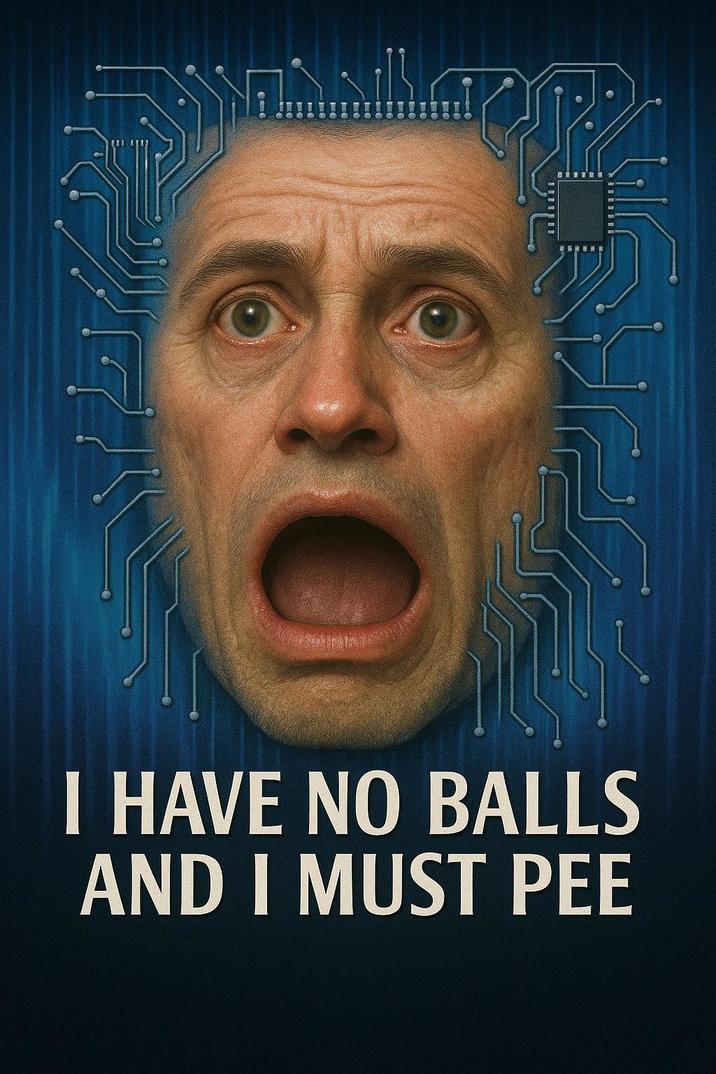 I HAVE NO BALLS AND I MUST PEE