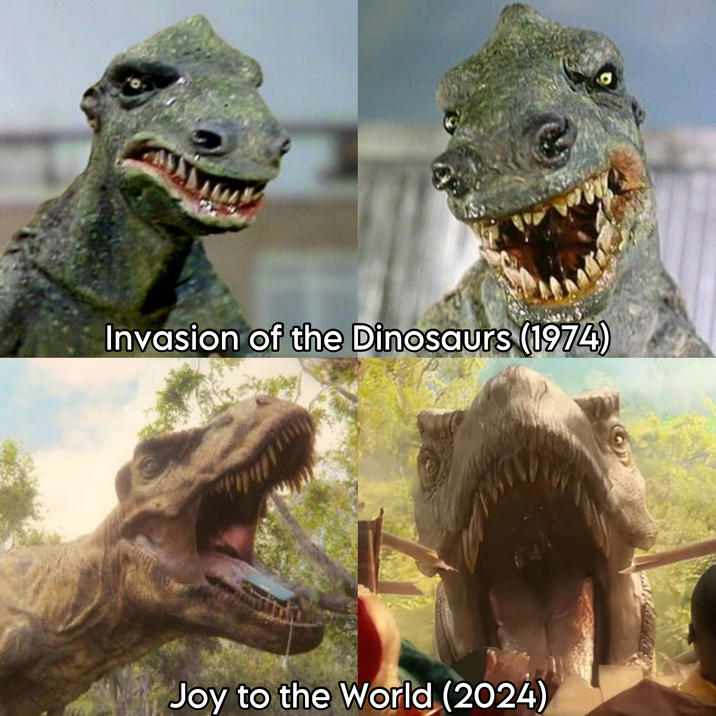 Invasion of the Dinosaurs (1974) Joy to the World (2024)