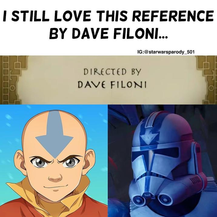 I STILL LOVE THIS REFERENCE BY DAVE FILONI... IG:@starwarsparody_501 DIRECTED BY DAVE FILONI