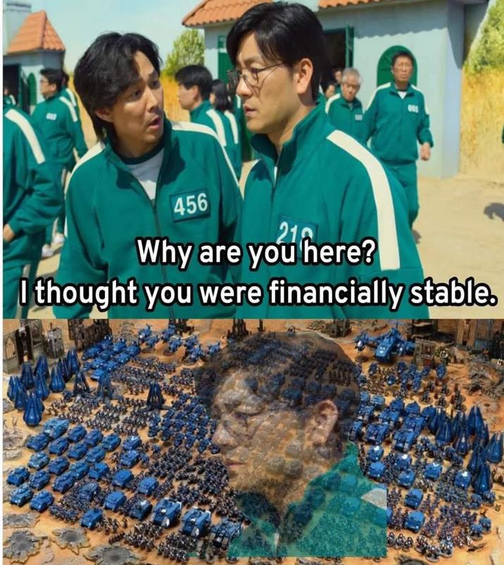 456 21 Why are you here? I thought you were financially stable.