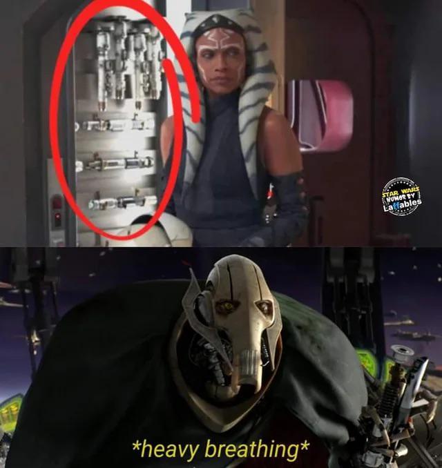*heavy breathing* STAR WARS HUMOR BY Laffables