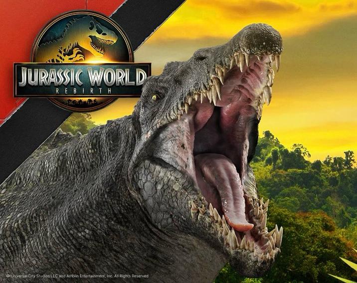 www JURASSIC WORLD REBIRTH Universal City Studios LLC and Amblin Entertainment, Inc. All Rights Reserved