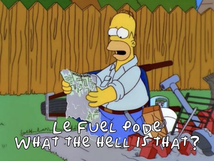 Le Fuel Pope WHAT THE HELL IS THAT?