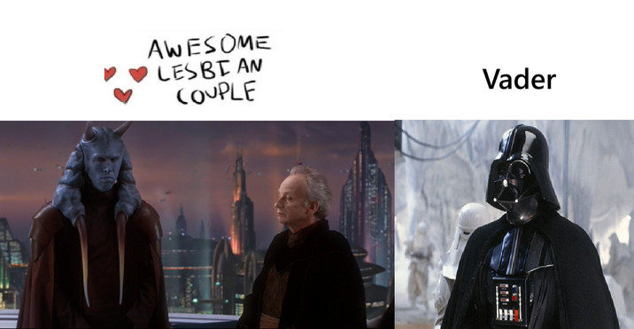 AWESOME LESBIAN COUPLE Vader