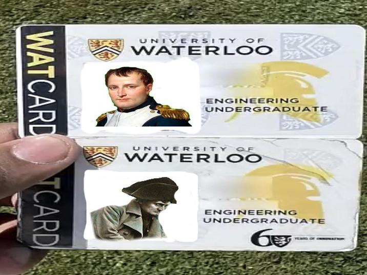 WATCARD TCARD VAN UNIVERSITY OF WATERLOO ENGINEERING UNDERGRADUATE UNIVERSITY OF WATERLOO ENGINEERING UNDERGRADUATE 603 YEARS OF INTRATION