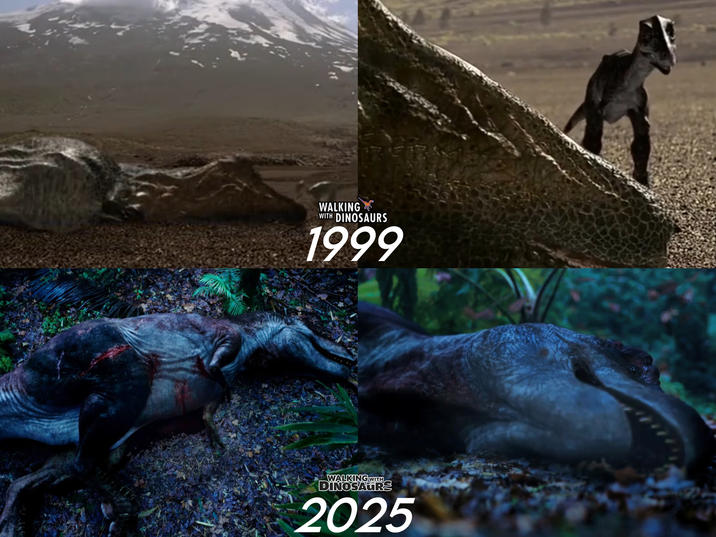 WALKING WITH DINOSAURS 1999 WALKING WITH DINOSAURS 2025