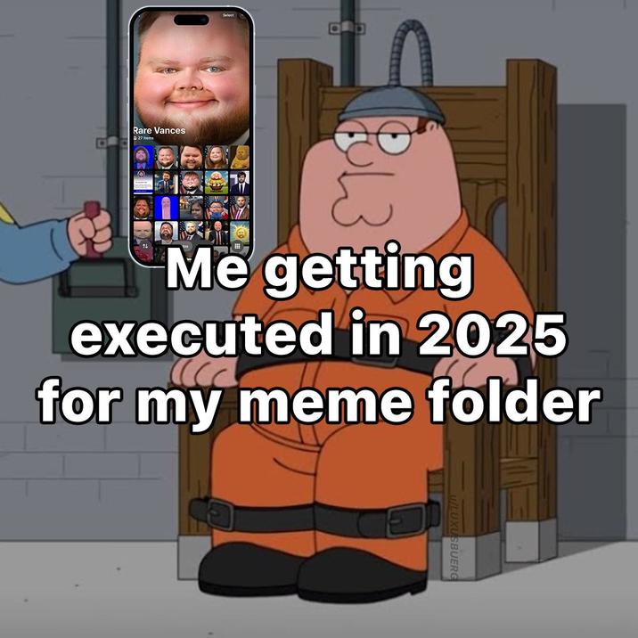 Select Rare Vances 27 Items UL3 Me getting executed in 2025 for my meme folder u/LUXUSBUERG