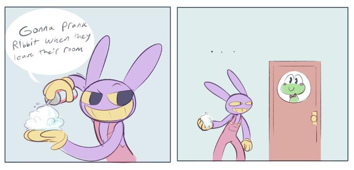 Gonna Prank Ribbit when they leave their room