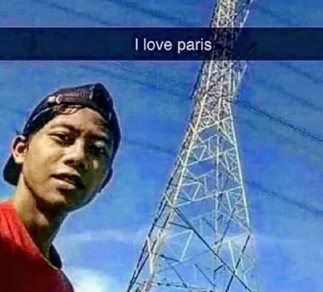 I love paris