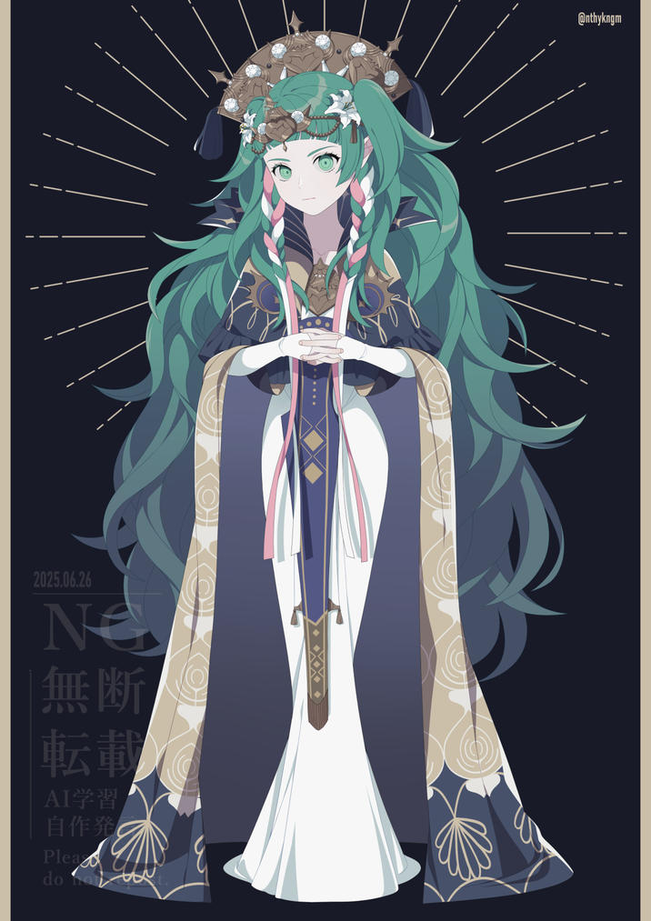 } @nthykngm 2025.06.26 New 無断 転載! AI学習 自作発 Pleas do noia