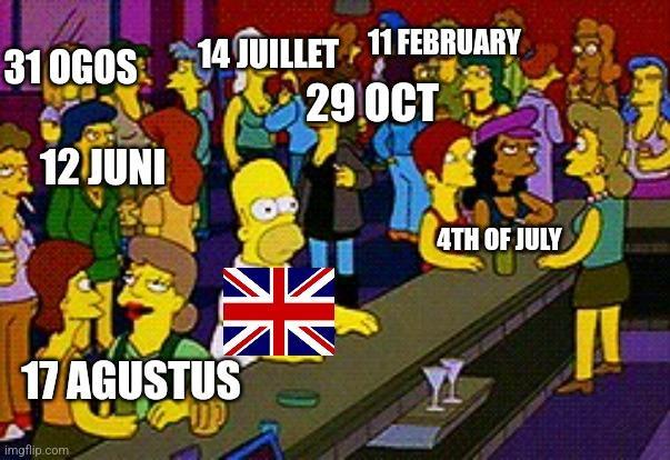 31 OGOS 14 JUILLET 11 FEBRUARY 29.0CTE 12 JUNI 17 AGUSTUS imgflip.com 米 4TH OF JULY