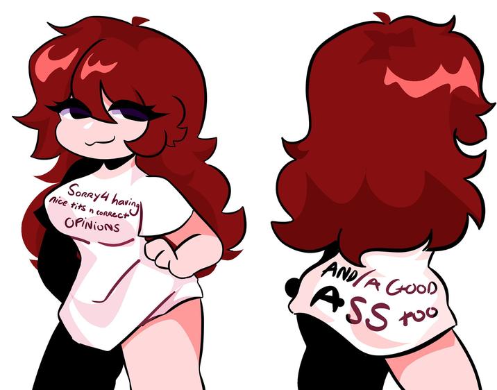 SORRY 4 having nice t--- correct n OPINIONS AND A GOOD ASS too