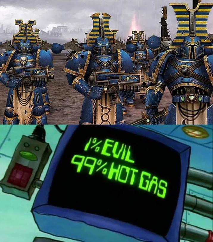 1% EVIL 99%HOT GAS