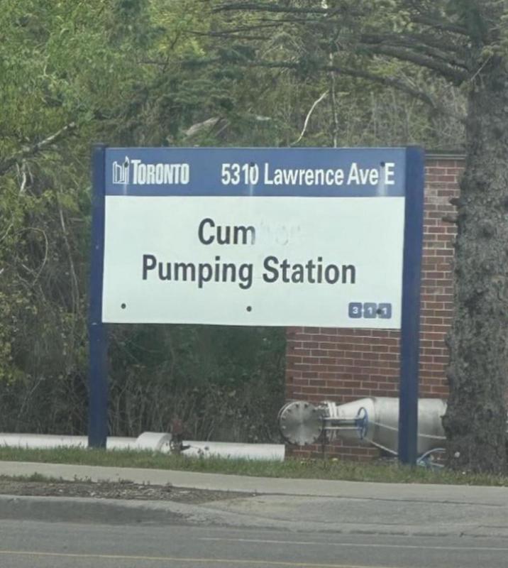 by TORONTO 5310 Lawrence Ave E C-- Pumping Station 303