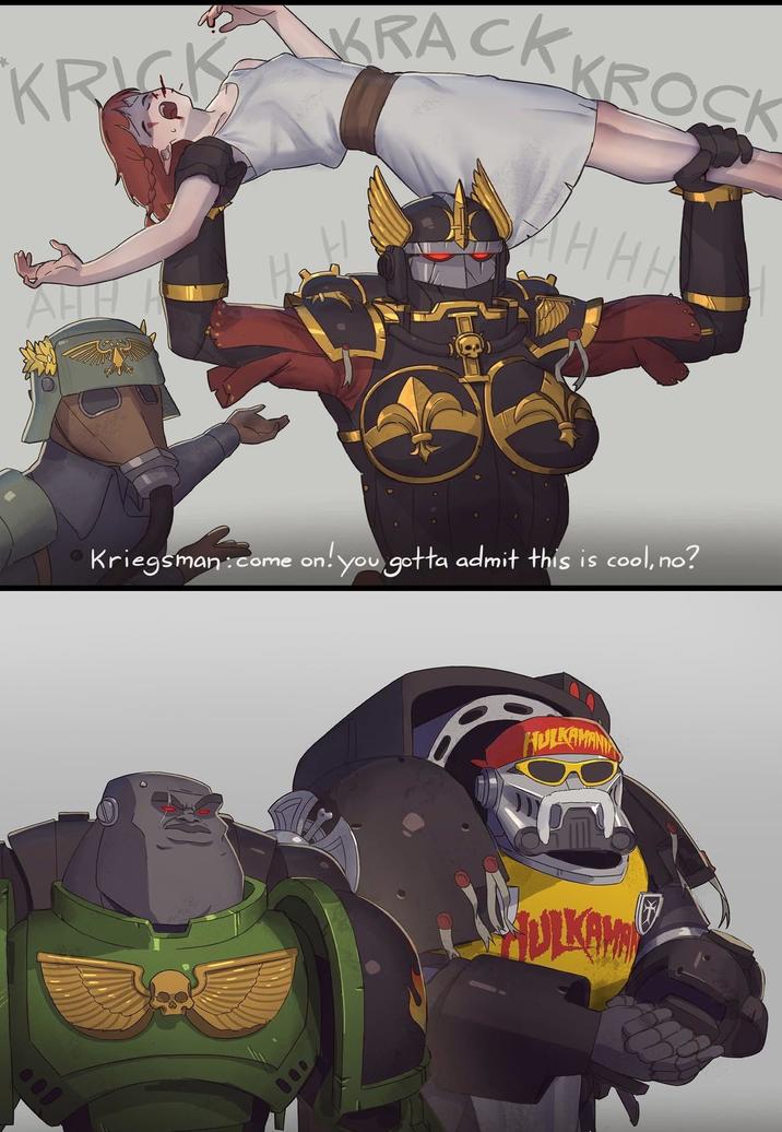 KRICK KRACKKROCK AHH AHHH Kriegsman: come on! you gotta admit this is cool, no? HULKAMANI HULKAMA