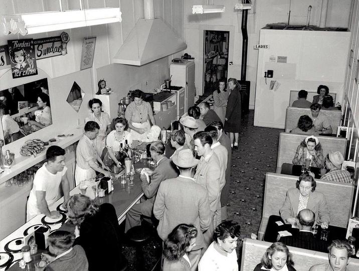 Borden's ICE CREAM KECREAM CLEAN Sunday F LADIES