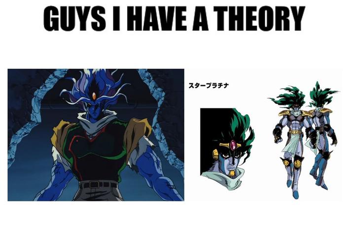 GUYS I HAVE A THEORY スタープラチナ