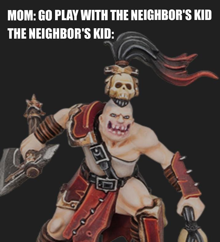 MOM:GO PLAY WITH THE NEIGHBOR'S KID THE NEIGHBOR'S KID: