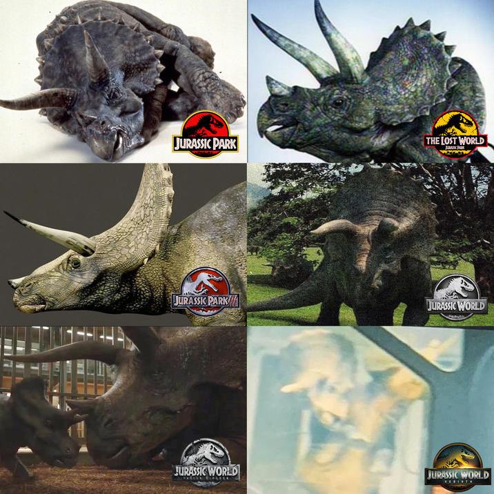 JURASSIC PARK THE LOST WORLD JURASSIC PARK JURASSIC PARK JURASSIC WORLD JURASSIC WORLD FALLEN KINGDOM JURASSIC WORLD REBIRTH