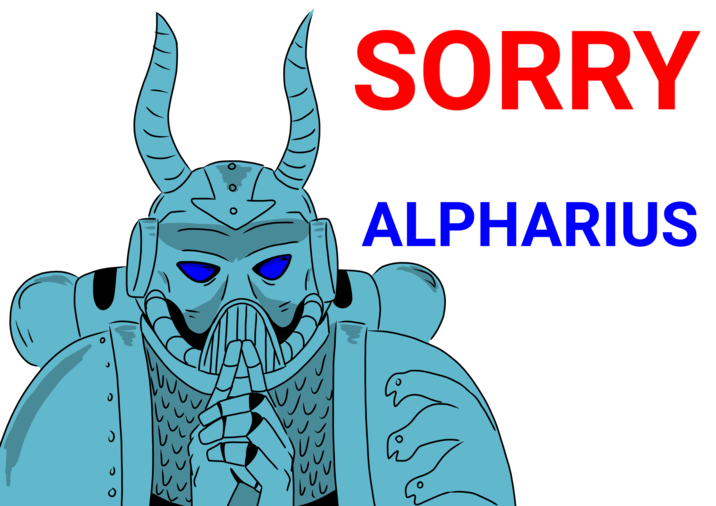 SORRY but you're not ALPHARIUS because I am