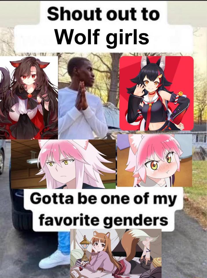 Shout out to Wolf girls risul@suzu Gotta be one of my favorite genders