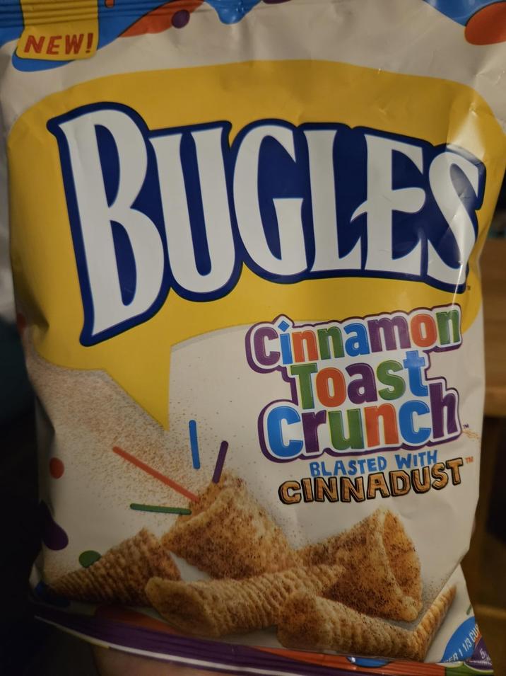 NEW! BUGLES Cinnamon Toast Crunch BLASTED WITH CINNADUST TM ER 11/3 CUP