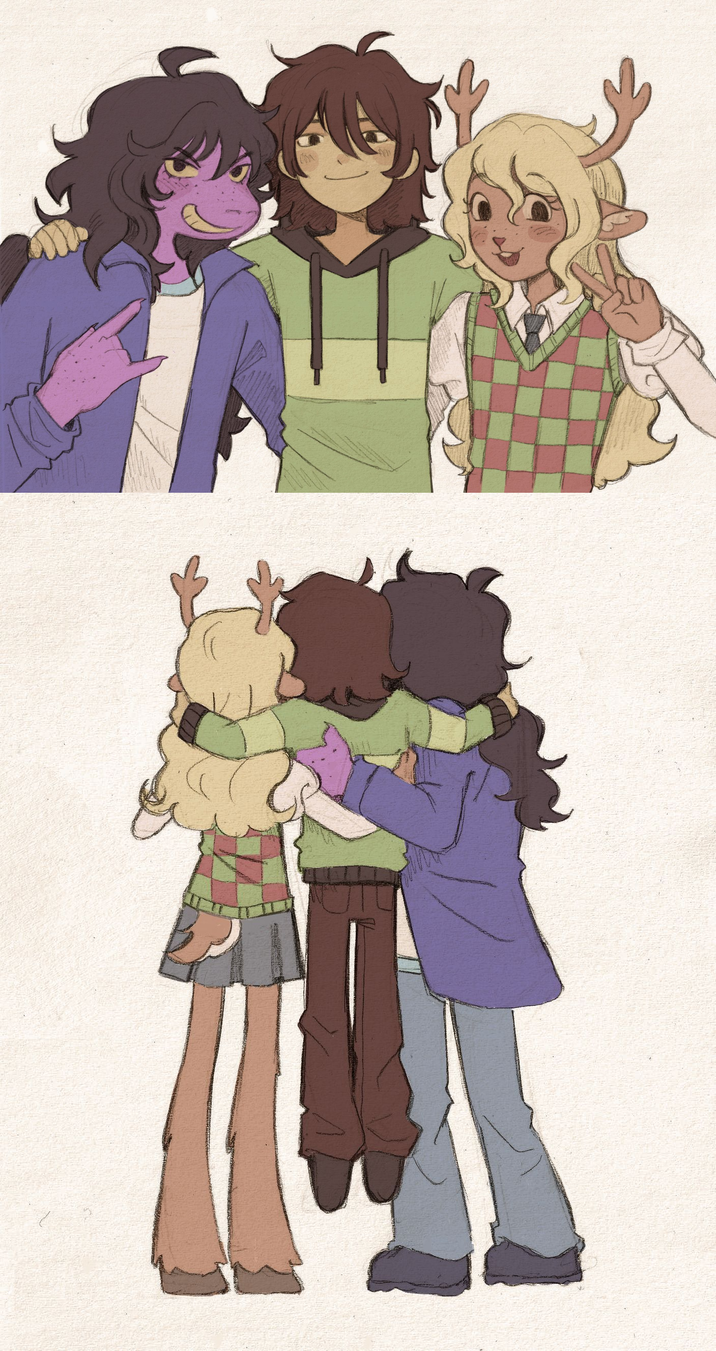 Kris is canonically shorter than both btw.