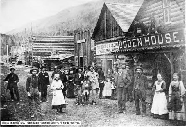 Digital Image 2001 Utah State Historical Society. All rights reserved. ENDROCDEN HOUSE. GENERAL MERCHAN