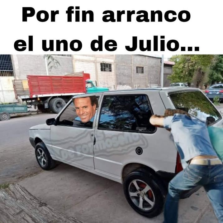 Por fin arranco el uno de Julio...