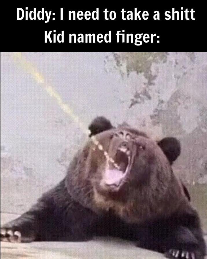 Diddy: I need to take a s---- Kid named finger: