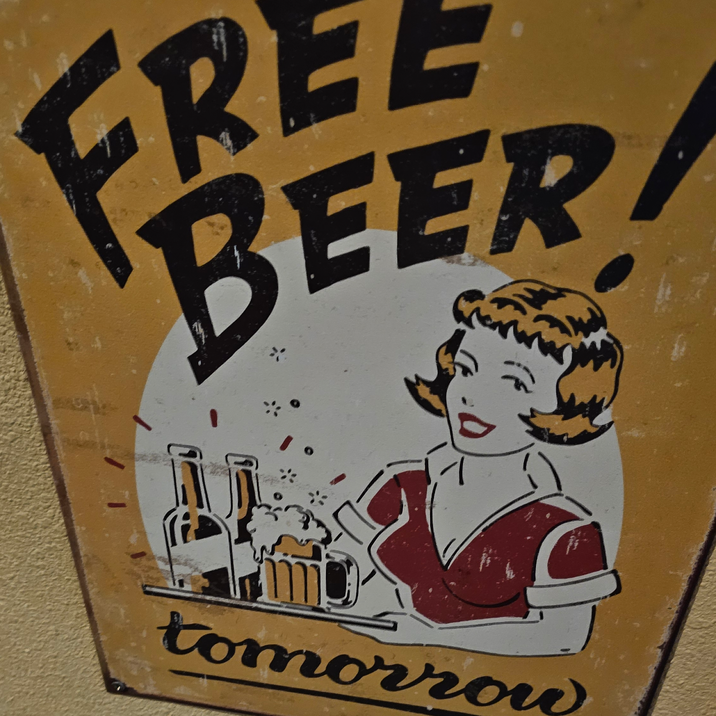 FR BEER tomorrow