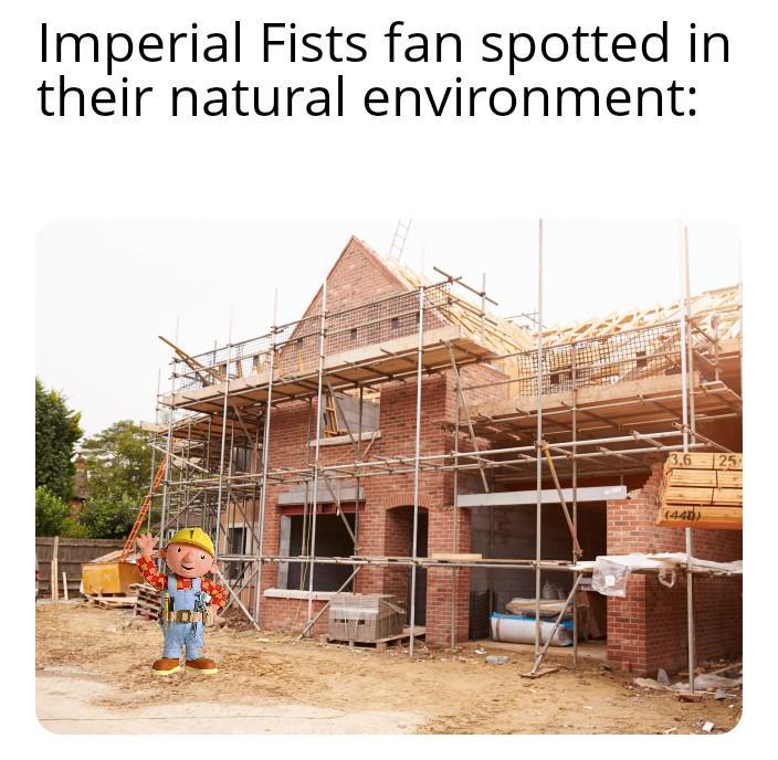Imperial Fists fan spotted in their natural environment: 3.6 25 (440)