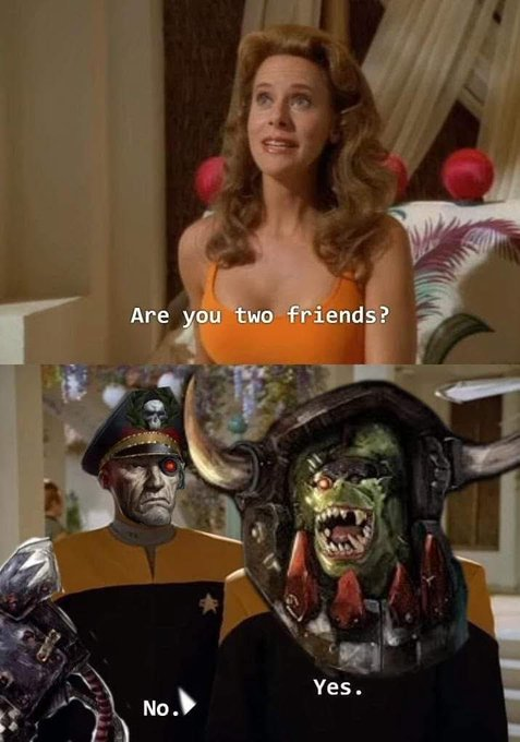 Are you two friends? Yes. No.