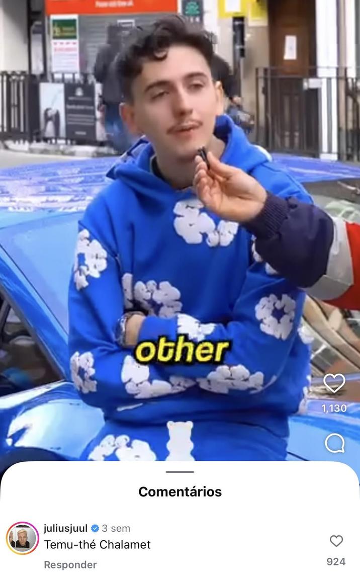 other juliusjuul 3 sem Comentários Temu-thé Chalamet Responder 1,130 924
