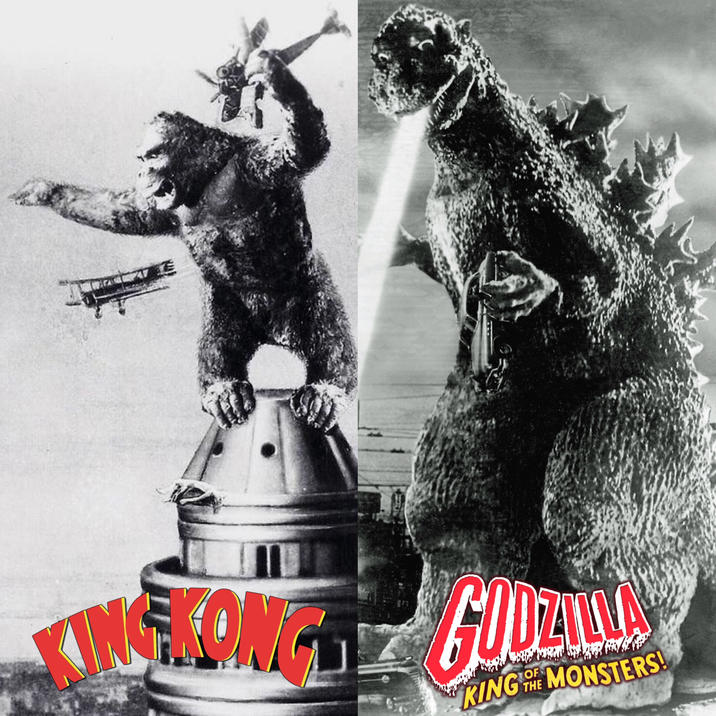 871 KING KONG GODZILLA OF KING THE MONSTERS!