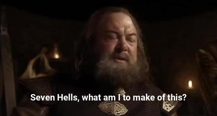 Seven Hells, what am I to make of this?