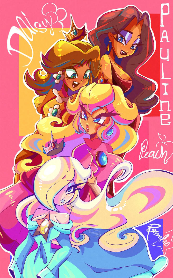 Peach Rosalina