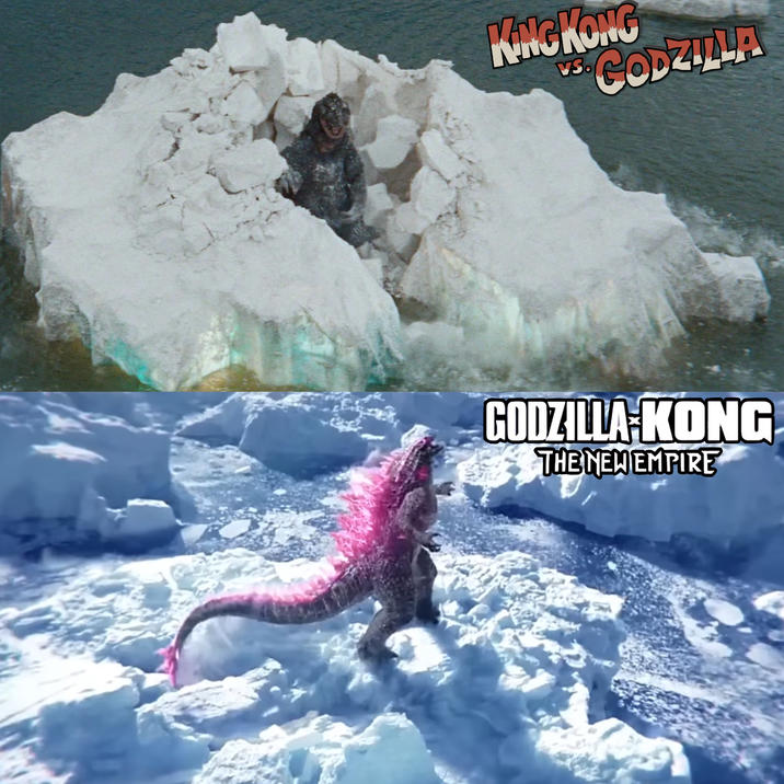 KING KONG VS. CODZILLA GODZILLA KONG THE NEW EMPIRE