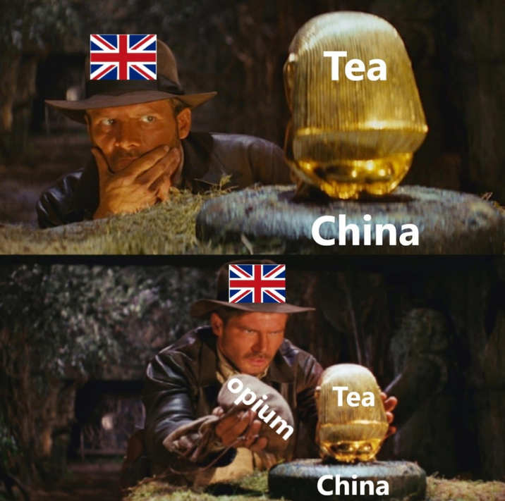 米 Tea NZ China opium Tea China