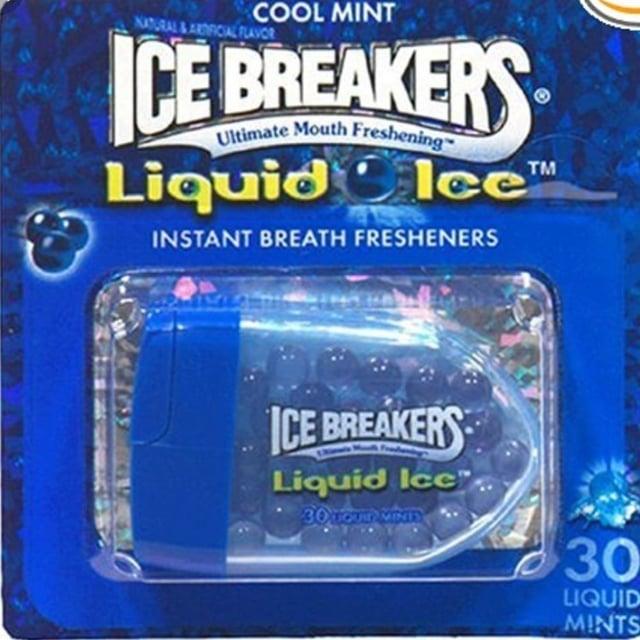 COOL MINT NATURAL & ARTIFICIAL FLAVOR ICE Ultimate Mouth Freshening Liquid lee INSTANT BREATH FRESHENERS TM ICE BREAKERS Liquid Ice 30 LIQUID MINID 30 LIQUID MINTS