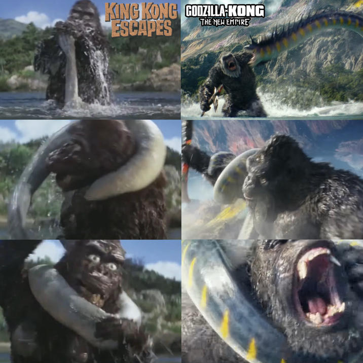 KING KONG GODZILLA KONG ESCAPES 4 THE NEW EMPIRE 01