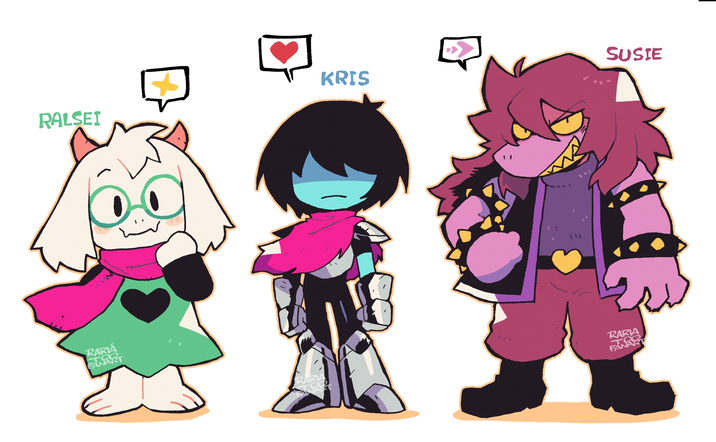 RALSEI KRIS SUSIE RARIA FANART RARIA RARIA FANART
