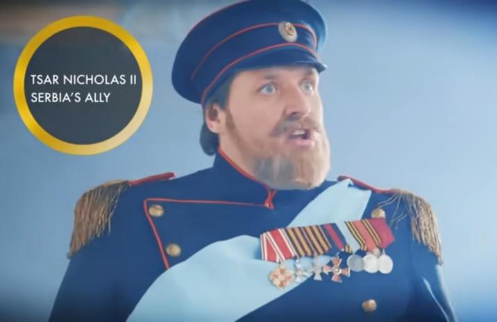 TSAR NICHOLAS II SERBIA'S ALLY