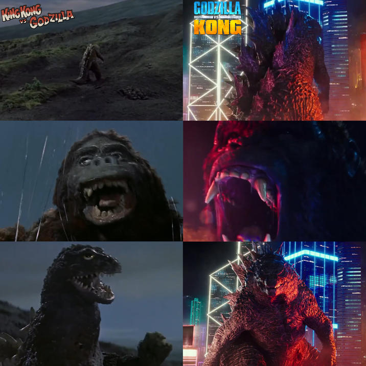 KING KONG VS CODZILLA GODZILLA IVS HONG