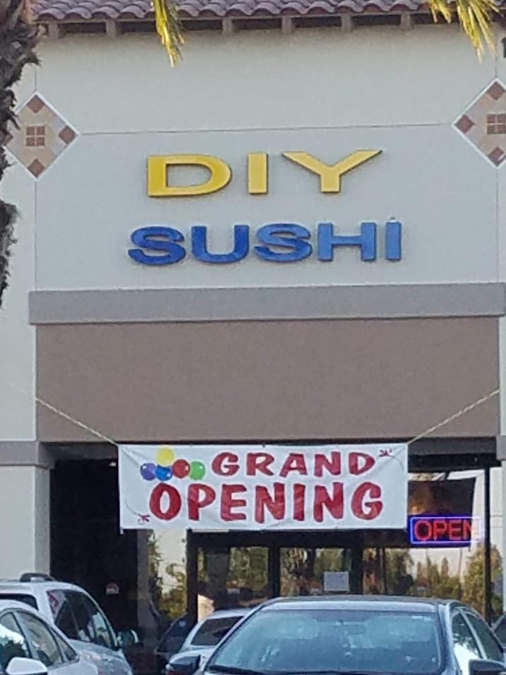 DIY SUSHI COD GRAND OPENING OPEN