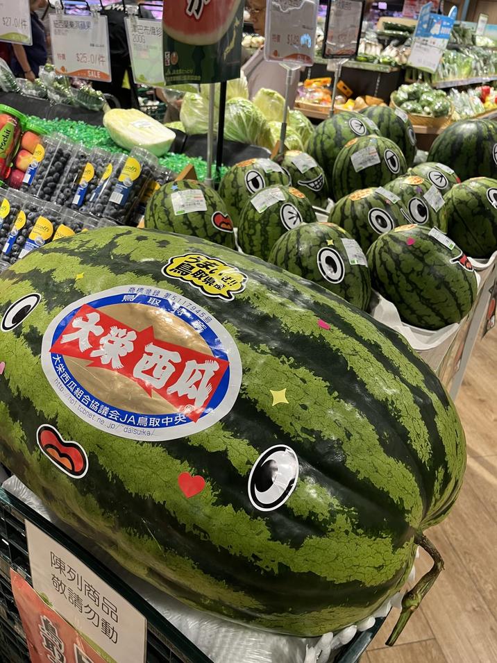 YA $27.0/件 紐西蘭樂淇蘋果 SPE 津巴布傳珍 2006 特價 $25.0/件 SALE scoll's SLEEM SAGOR iscoll's risc うまいぎ!! 鳥取保 商標登録 第5117945号 取 O 大米 西瓜 大栄西瓜組合協議会JA鳥取中央 http://hp1.tcbnet.ne.jp/~daisuika/ 陳列商品 敬請勿動