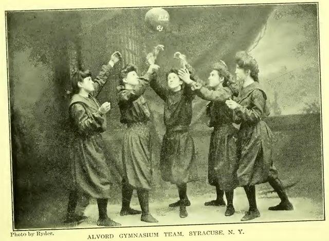 Photo by Ryder. AL ALVORD GYMNASIUM TEAM, SYRACUSE, N. Y.