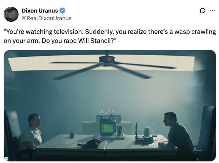 A "tweet":https://knowyourmeme.com/memes/sites/twitter-x about Grok AI":https://knowyourmeme.com/memes/sites/grok-ai and "Will Stancil":https://knowyourmeme.com/memes/people/will-stancil.