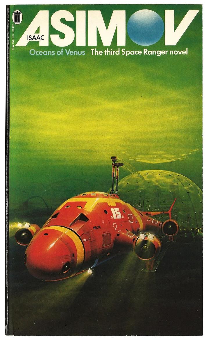 ASIMOV Oceans of Venus The third Space Ranger novel HILDA